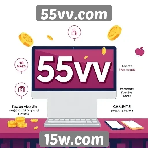 Análise das principais funcionalidades do 55vv.com